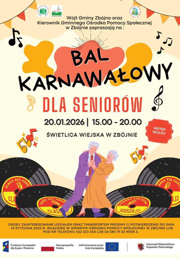 Bal karnawałowy dla seniorów