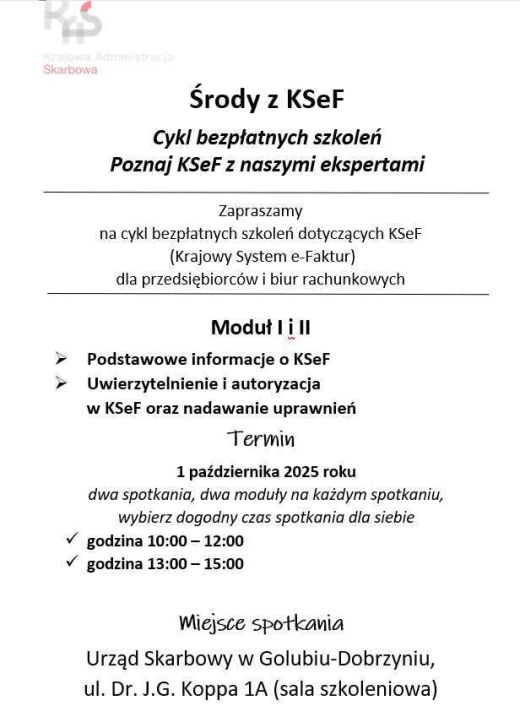 szkolenia ksef