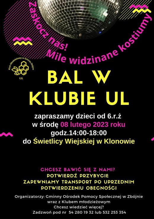 Bal w Klubie UL