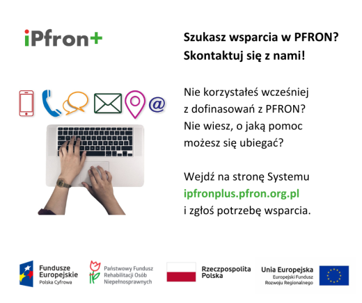 iPFRON+ zglos potrzebe wsparcia