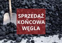 Ogłoszenie o sprzedaży końcowej węgla dla gospodarstw domowych w gminie Zbójno