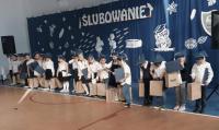 Uroczystość ślubowania i pasowania uczniów klasy pierwszej