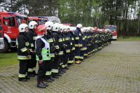 Ćwiczenia strażackie w Osadzie Karbówko