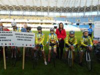 „Cyklista Zbójno” na Motoarenie