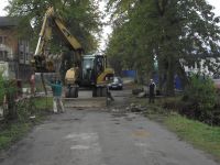 Rozpoczęto prace związane z przebudową drogi gminnej