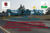 Uroczyste otwarcie drogi wojewódzkiej w Zbójnie