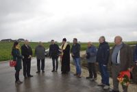 Uroczyste otwarcie i poświęcenie nowej drogi asfaltowej w Rużu