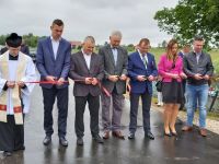 Uroczyste poświęcenie i otwarcie drogi gminnej Ciepień - Zbójno